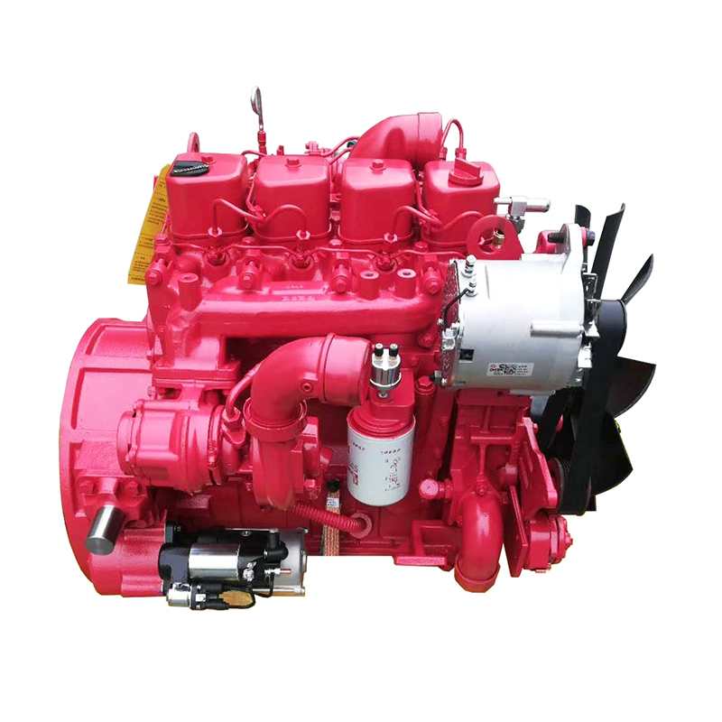 Сборка двигателя дизеля 4 цилиндров Б140 33 3.9Л для тележки
